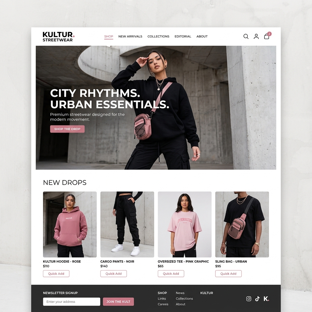 Plantilla Tienda de Moda